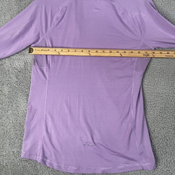 Champion Perfomance Pullover Top Womens M Lavender Orange 1/4 Zip  Power Flex - Picture 13 of 14
